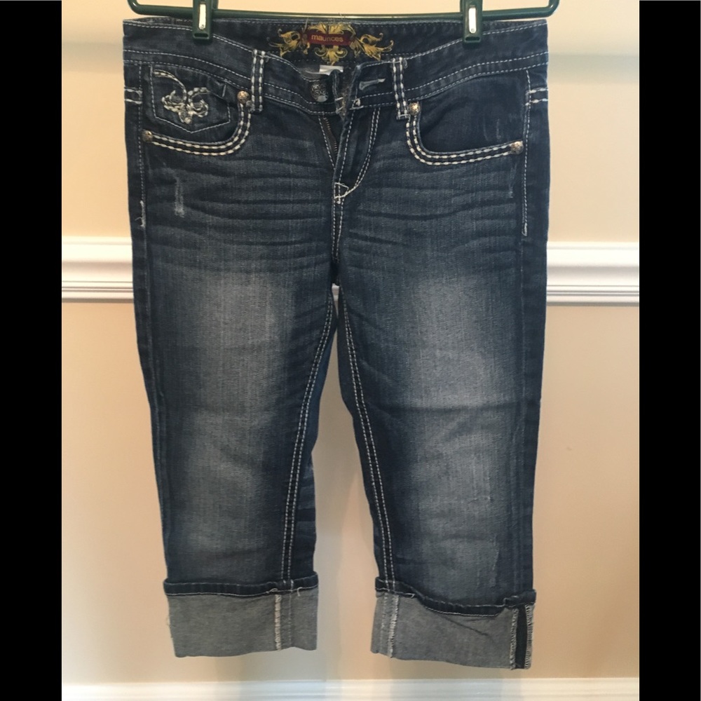 Cropped jeans